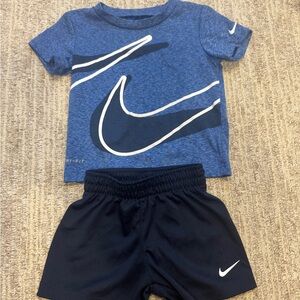 Nike Blue 12 month Outfit Set